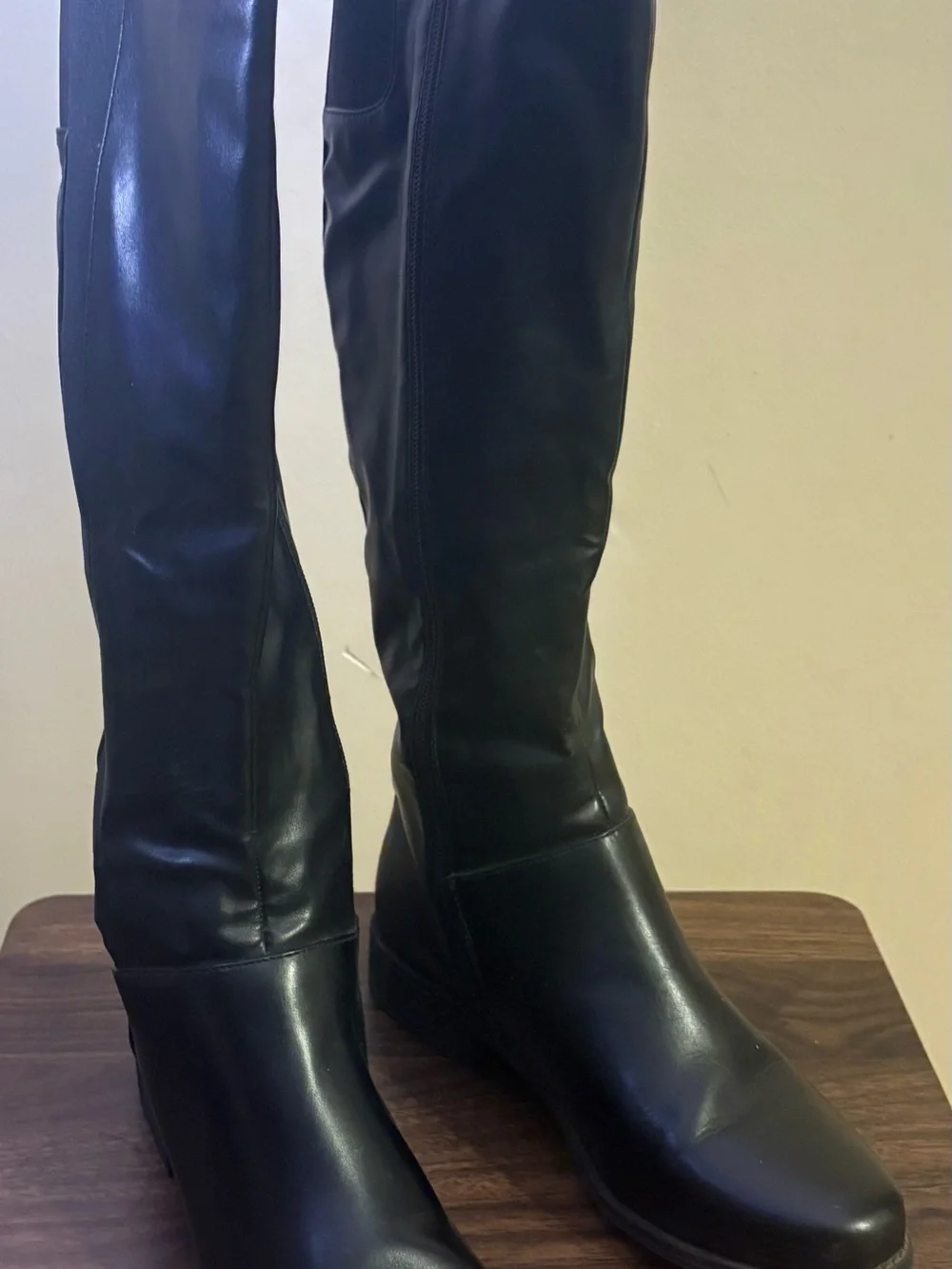 Black Knee Boots size 8 1/2
